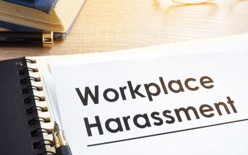 document labelled workplace harassment